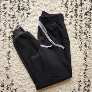 Figs Black Scrub Joggers